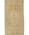 Turkish Mini Rug Oriental Hand Knotted Vintage Rug 1'8" x 3'4" #21180