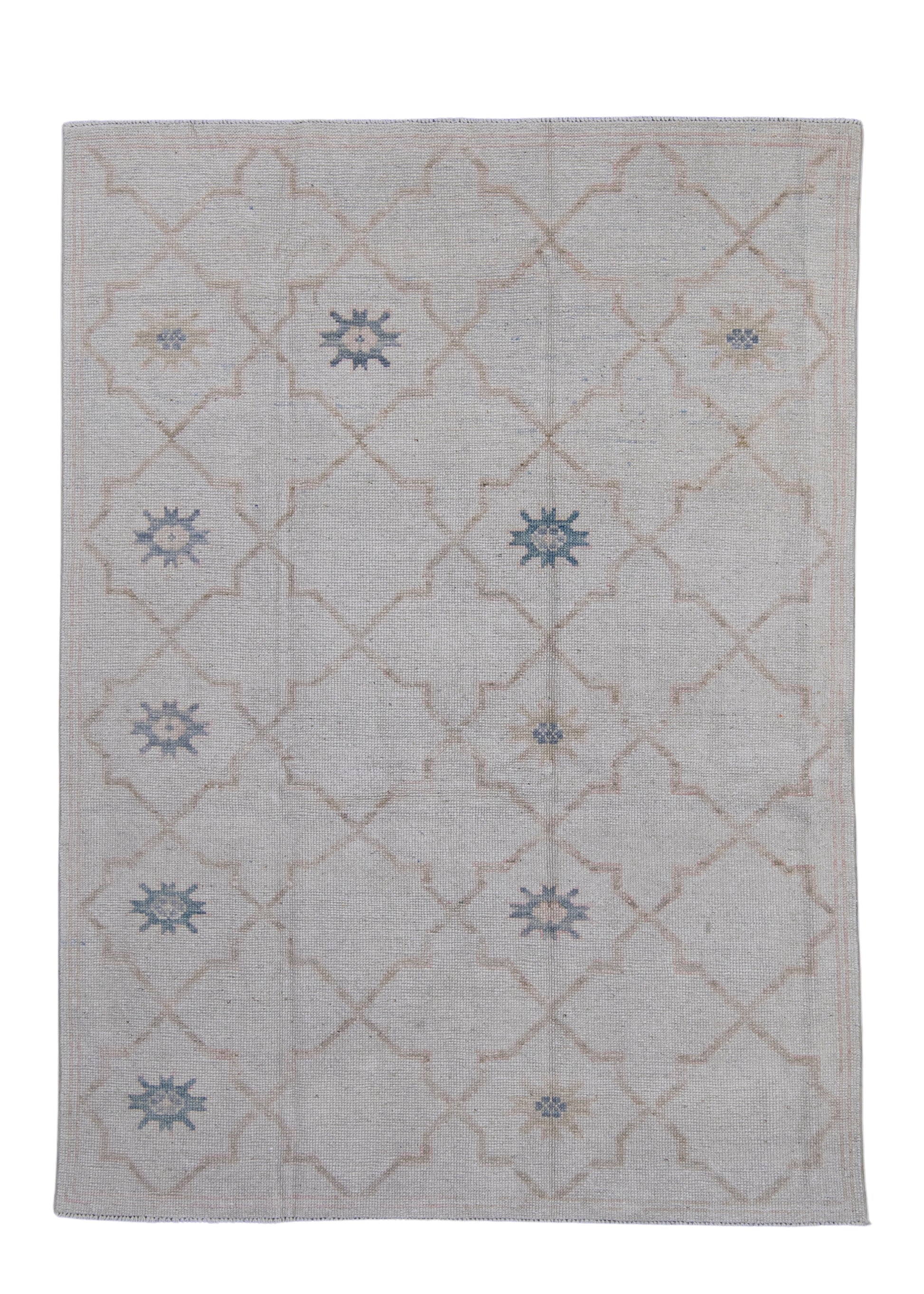Turkish Oushak Rug 4'10" x 6'8" #16975