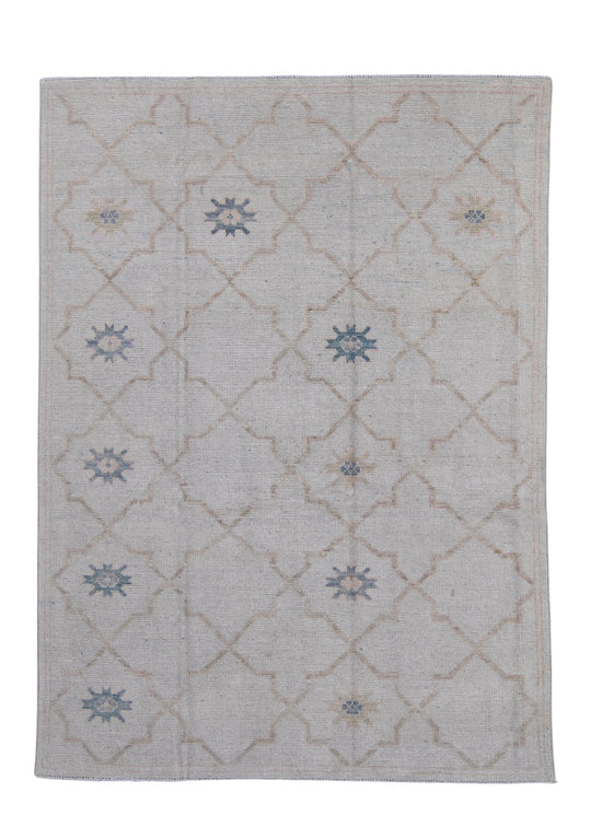 Turkish Oushak Rug 4'10" x 6'8" #16975