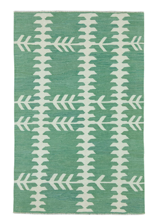 Turkish Kilim Oriental Handmade Flatweave 3' x 4'8" #18166