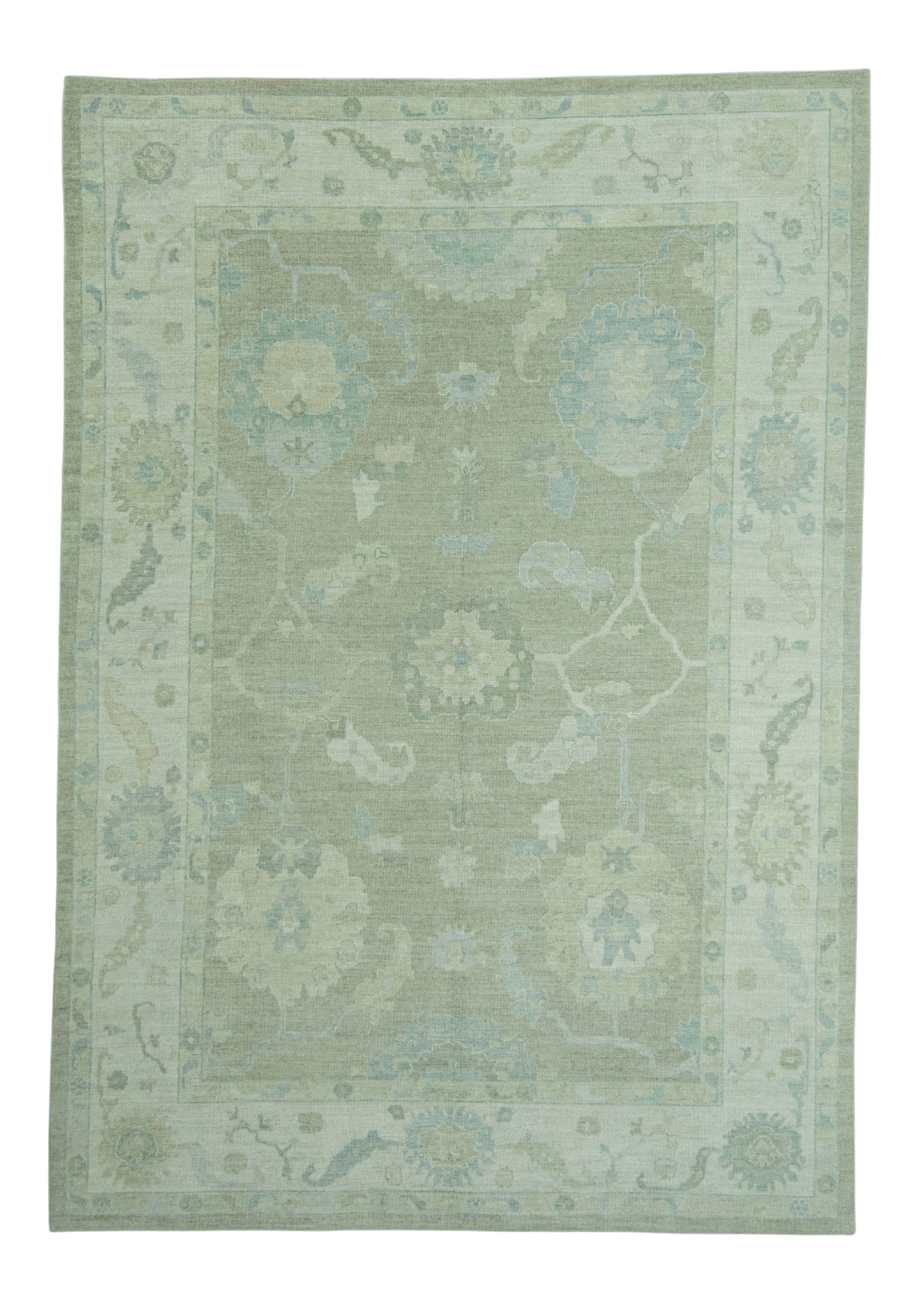 Turkish Oushak Rug 9'11 x 14'2" #19370
