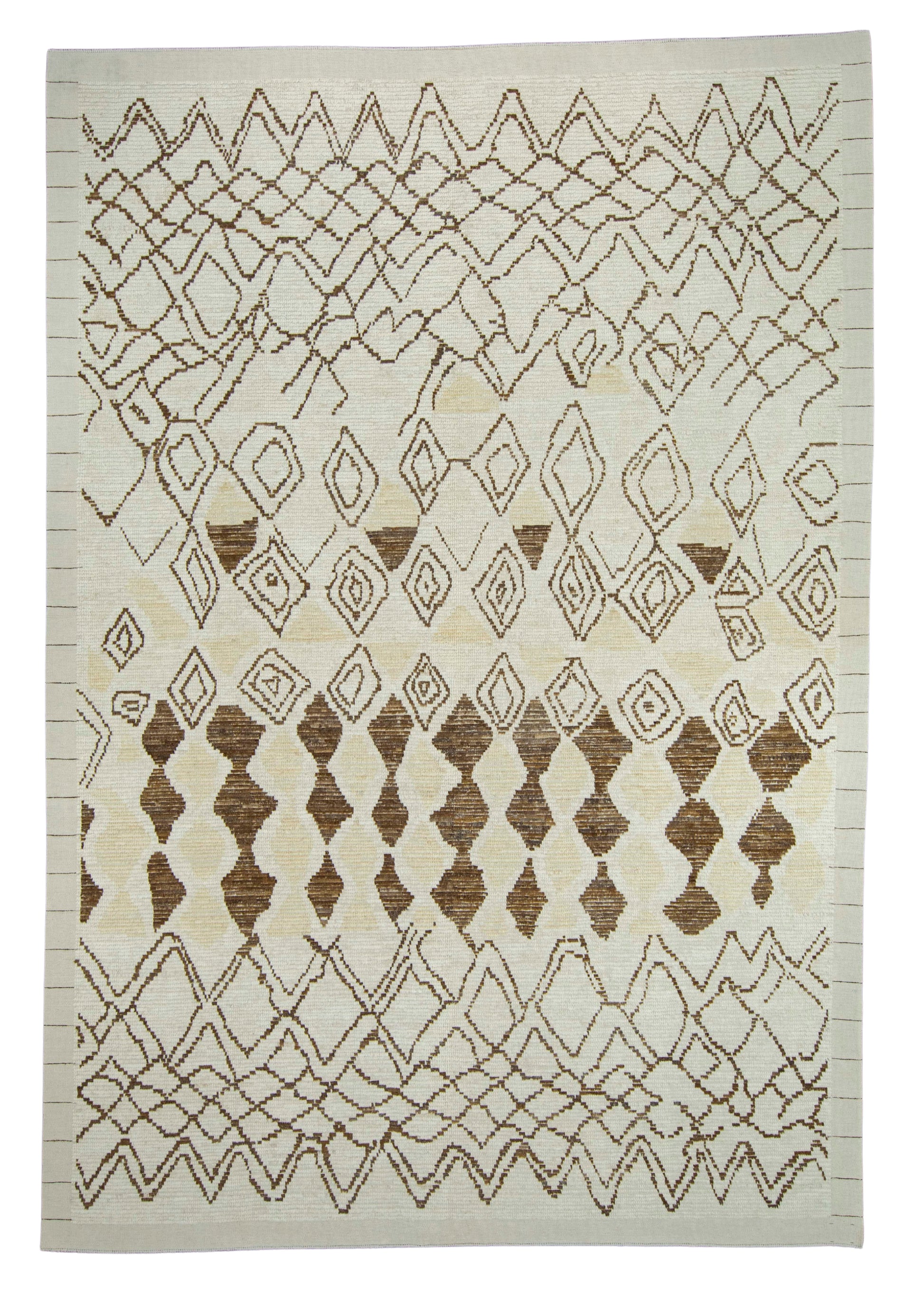 Turkish Tulu Handmade Rug 8'9" x 12'9" #18628