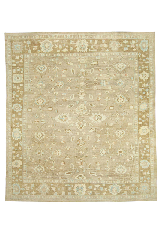 Turkish Oushak Rug 12'10" x 14'6" #18510