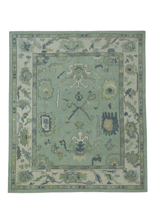 Turkish Oushak Rug 8'3" x 9'8" #17193