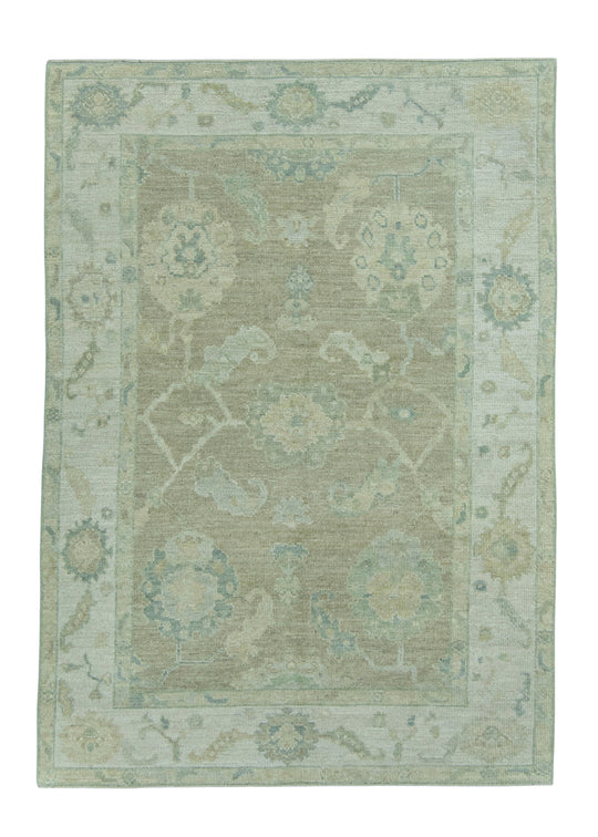 Turkish Oushak Rug 5' x 7' #19251