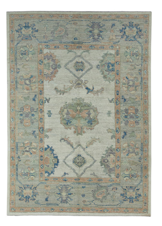 Turkish Oushak Rug 5' x 7'1" #17751