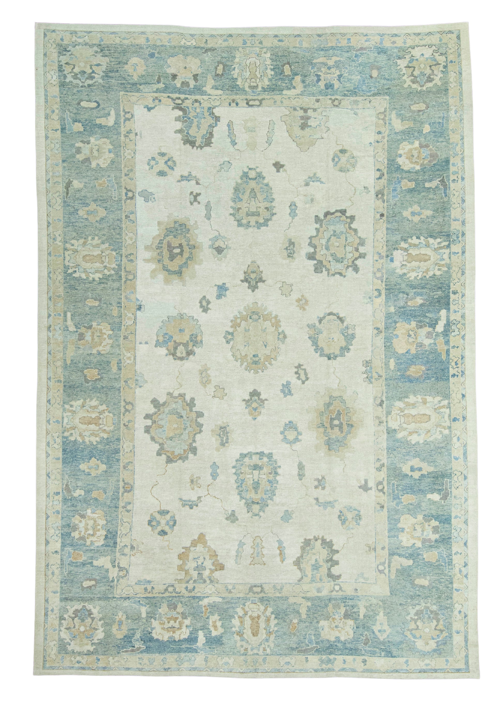 Turkish Oushak Antique Look Rug 12'11" x 19' #21308