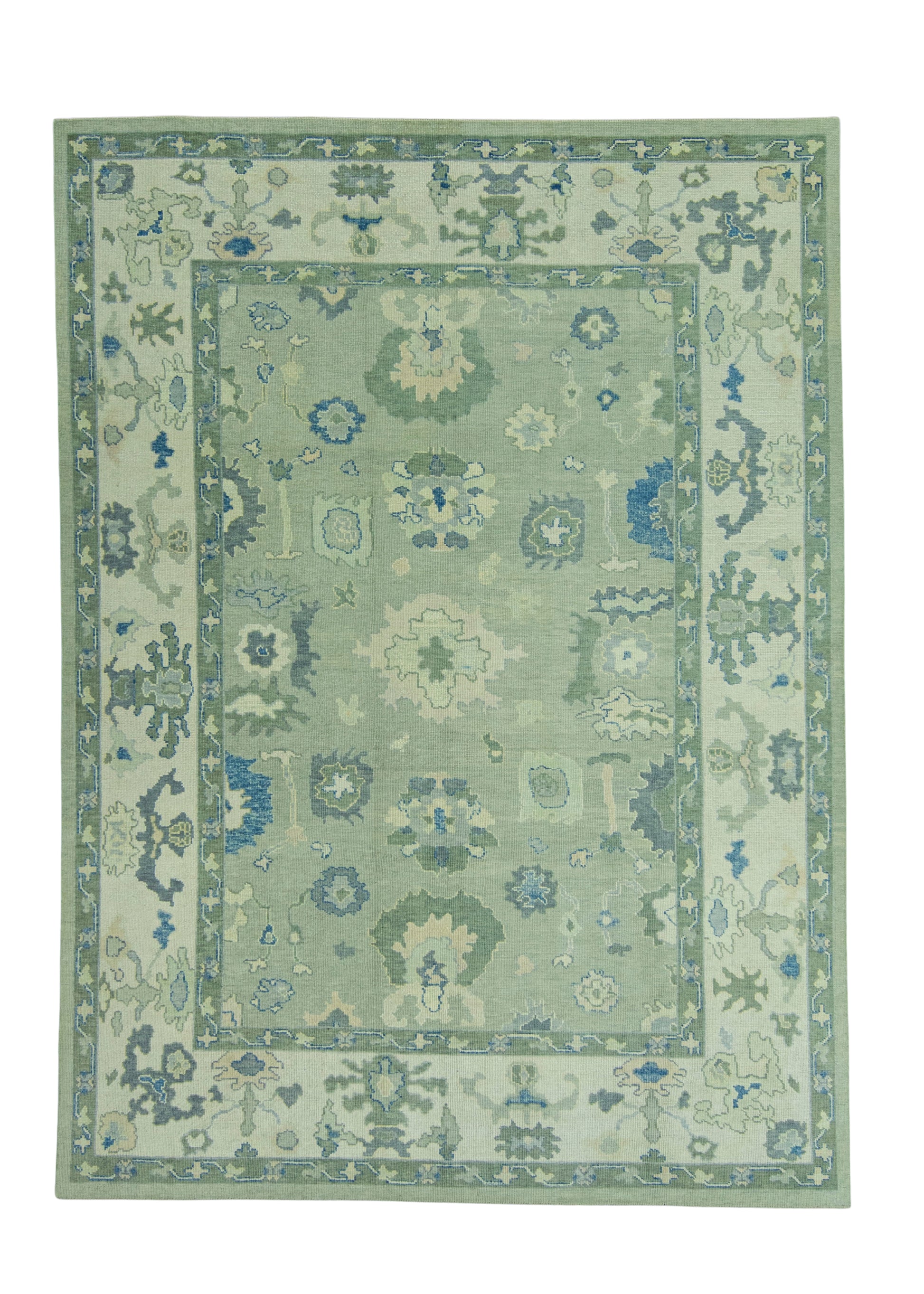 Turkish Oushak Rug 8'10" x 12' #19547