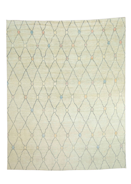 Turkish Oushak Rug 12'5" x 15'6" #18674