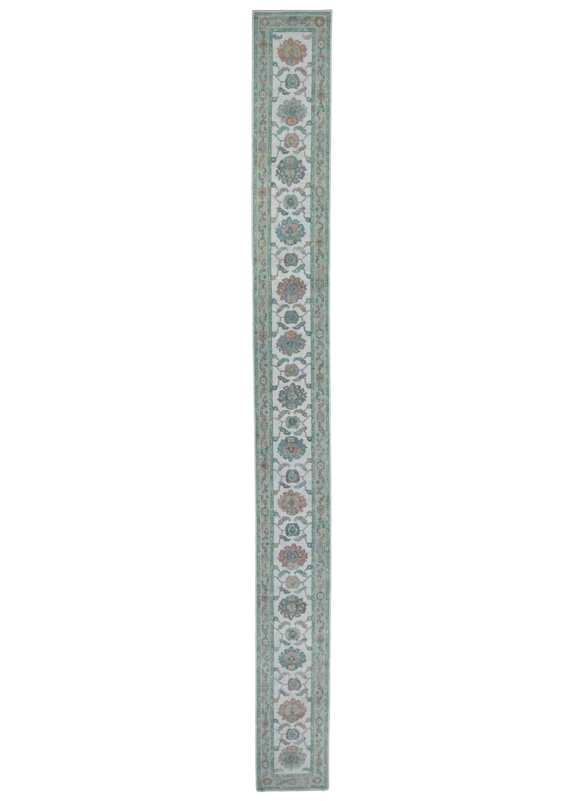 Turkish Oushak Runner Rug 2'10" x 29'1" #17557