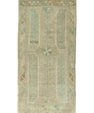Turkish Mini Rug Oriental Hand Knotted Vintage Rug 1'9" x 3'11" #21013