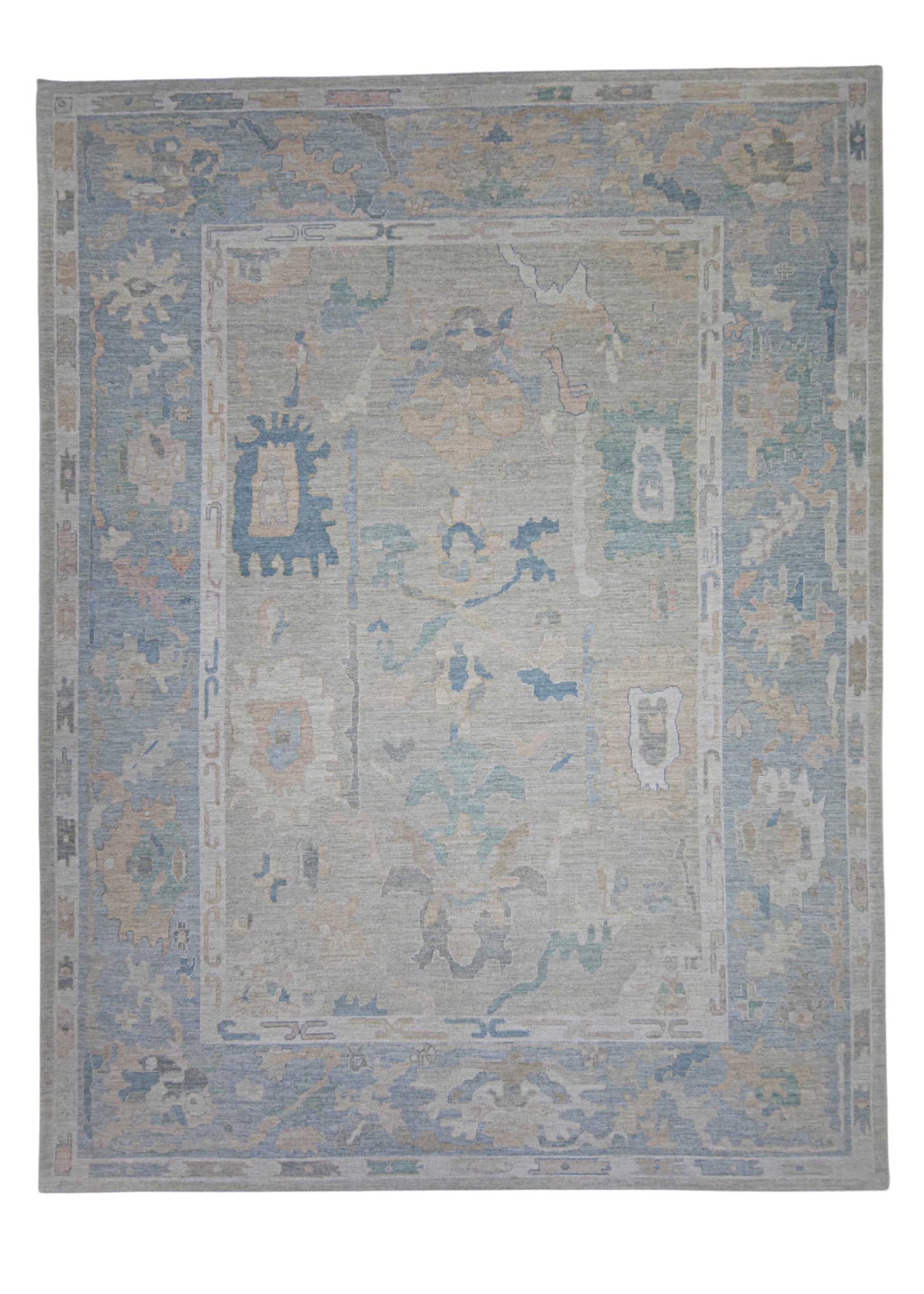 Turkish Oushak Rug 12'3" x 16'1" #17236