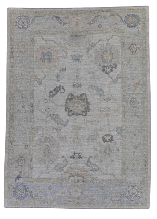 Turkish Oushak Rug 5'3" x 7'4" #16128