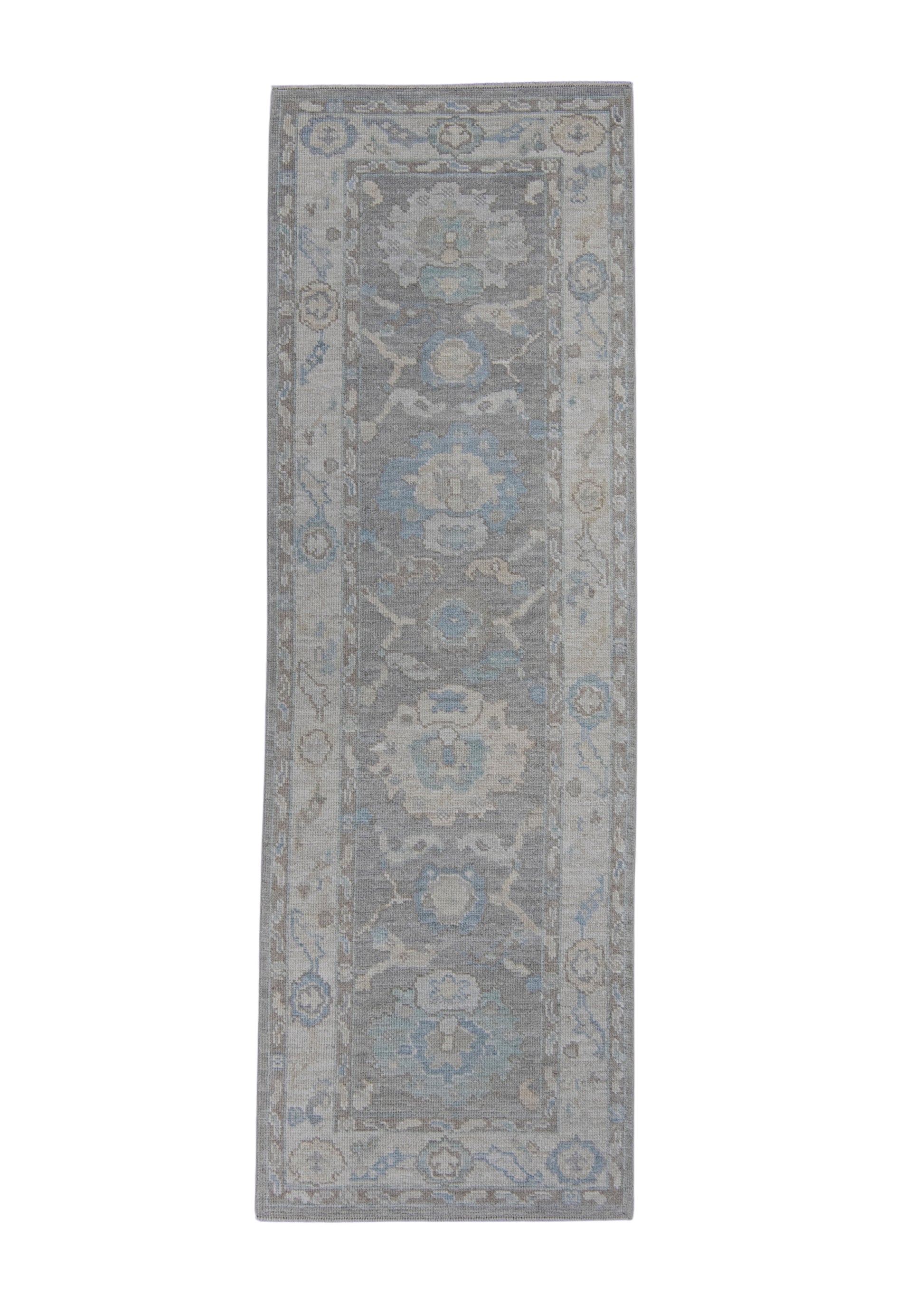 Turkish Oushak Runner Rug 2'9" x 8'3" #16275