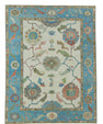 Turkish Oushak Rug 9'2" x 11'9" #17079