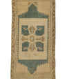 Turkish Mini Rug Oriental Hand Knotted Vintage Rug 1'6" x 2'11" #21142