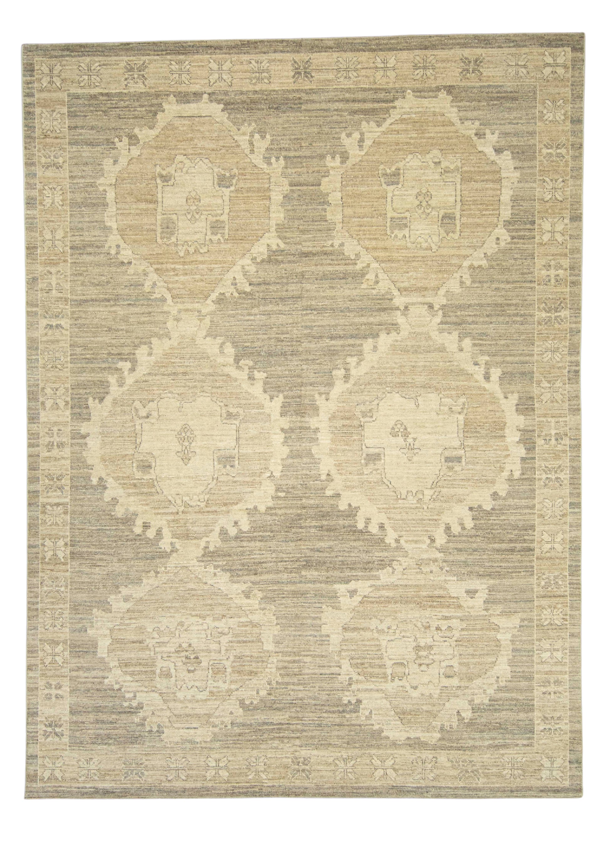 Turkish Oushak Rug 9'2" x 12'7" #23006