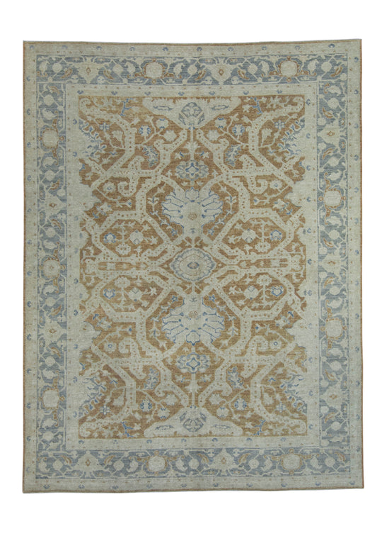 Turkish Oushak Rug 7' x 9'3" #18630