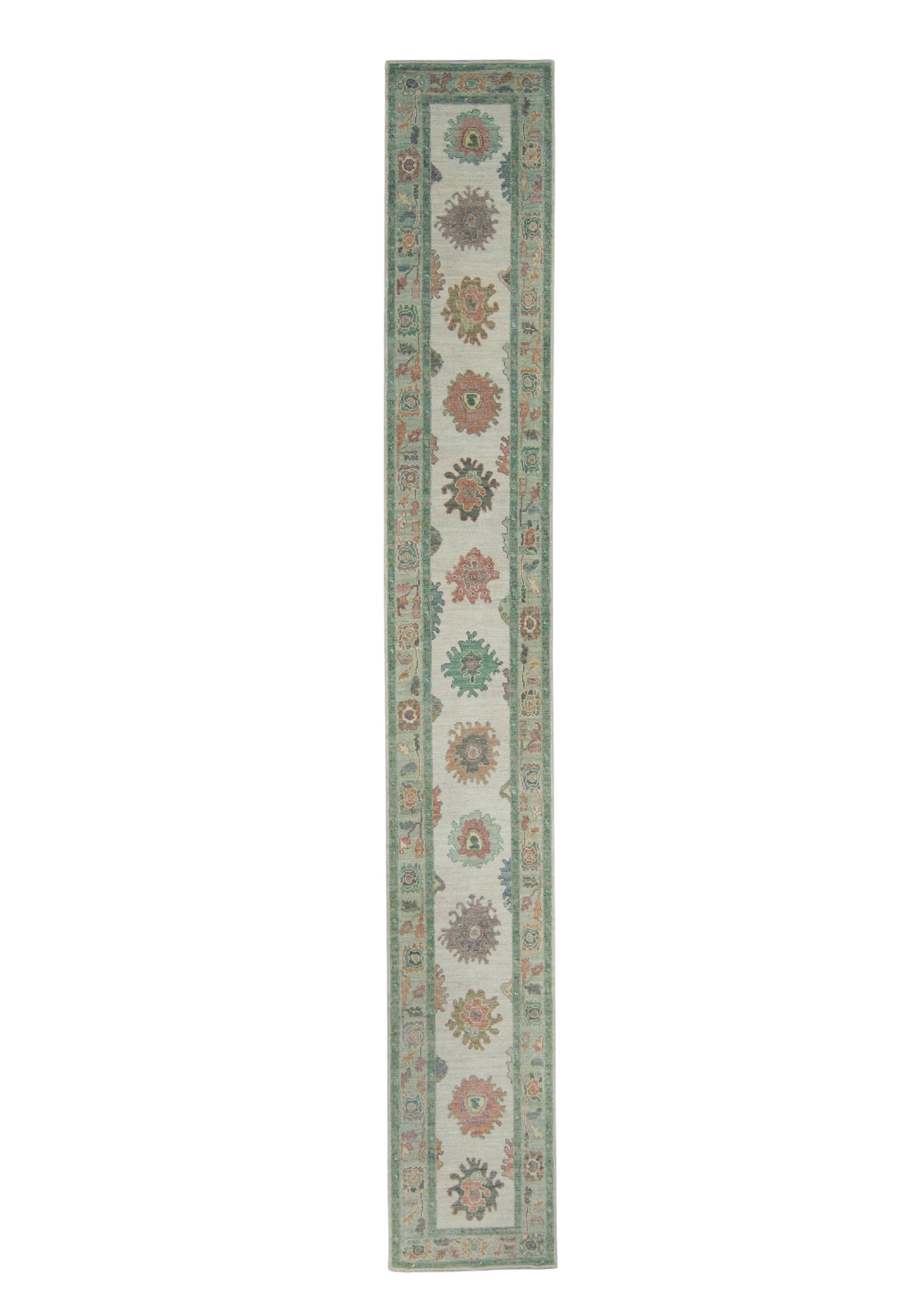 Turkish Oushak Runner Rug 2'11" x 20'8" #17512