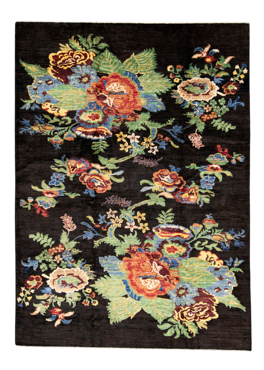 Handwoven Oushak Rug 5'8" x 7'11" #17906