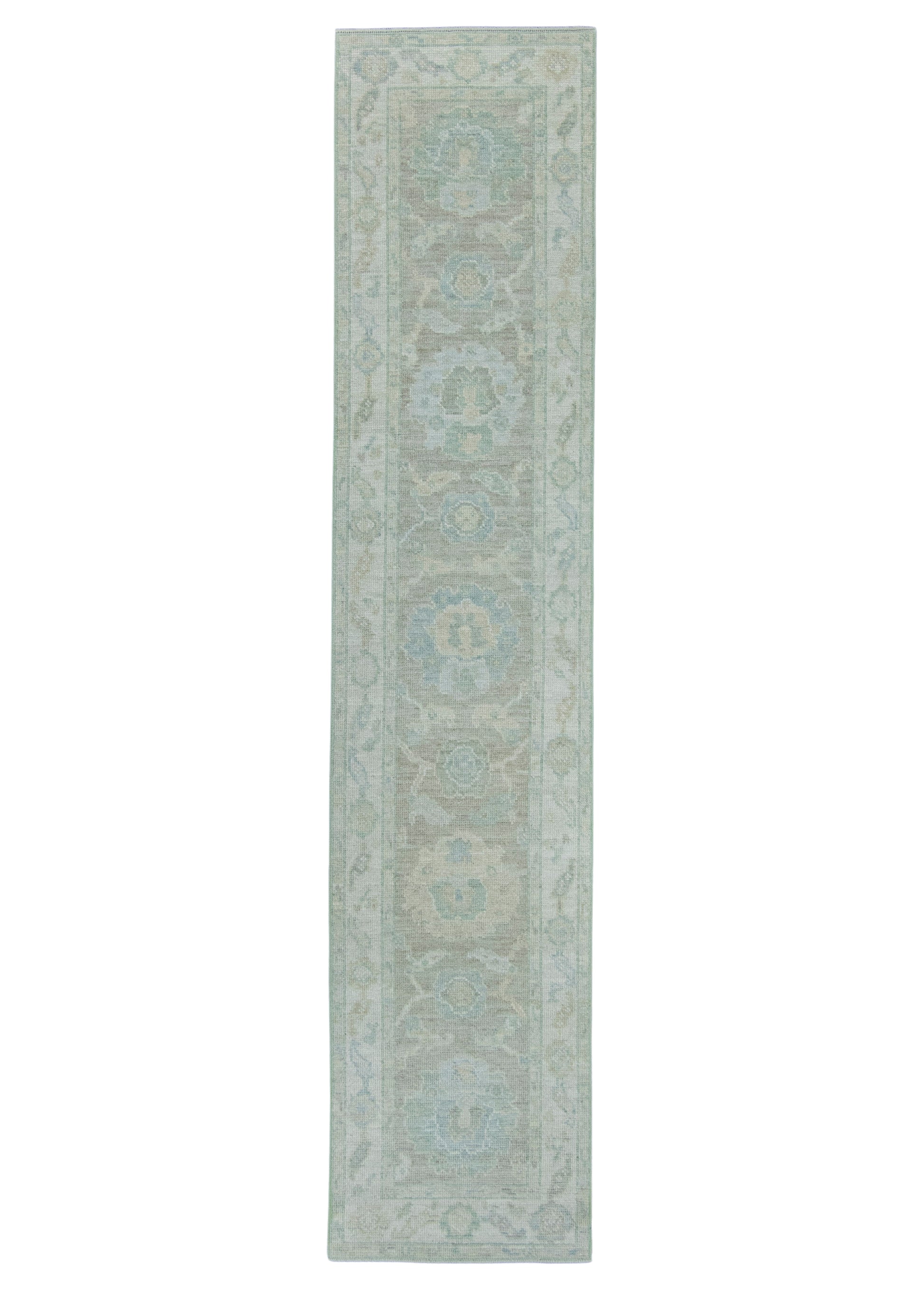 Turkish Oushak Rug 2'2" x 10'1" #19313