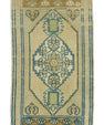 Turkish Mini Rug Oriental Hand Knotted Vintage Rug 1'11" x 3'3" #16686