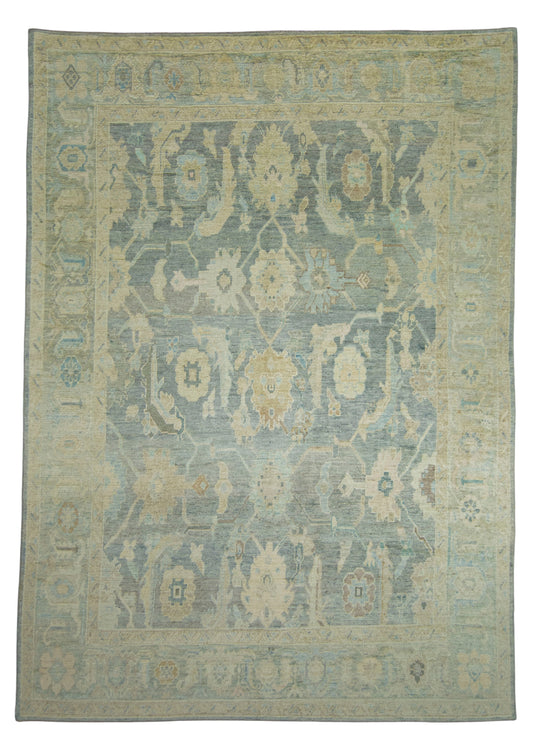 Turkish Oushak Rug 9'9" x 13'9" #18554