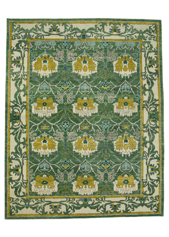 Turkish Oushak Rug 8'6" x 10'9" #S-199-F