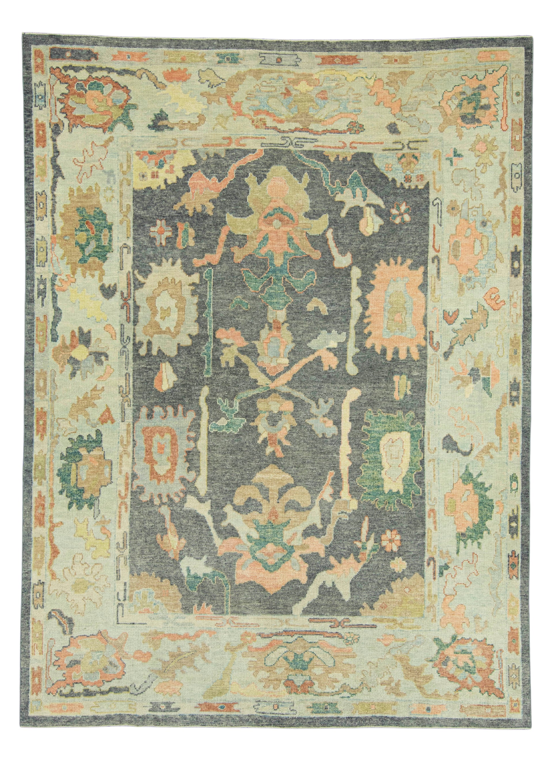 Turkish Oushak Rug 8'1" x 11' #22165