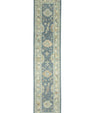 Turkish Oushak Runner Rug 2'8" x 12'1" #17286