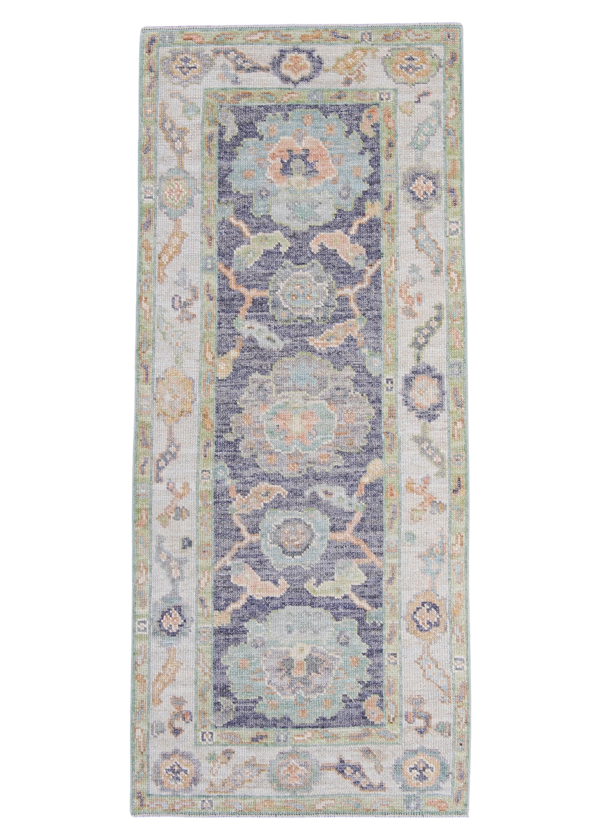 Turkish Oushak Rug 2'6" x 5'11" #16546