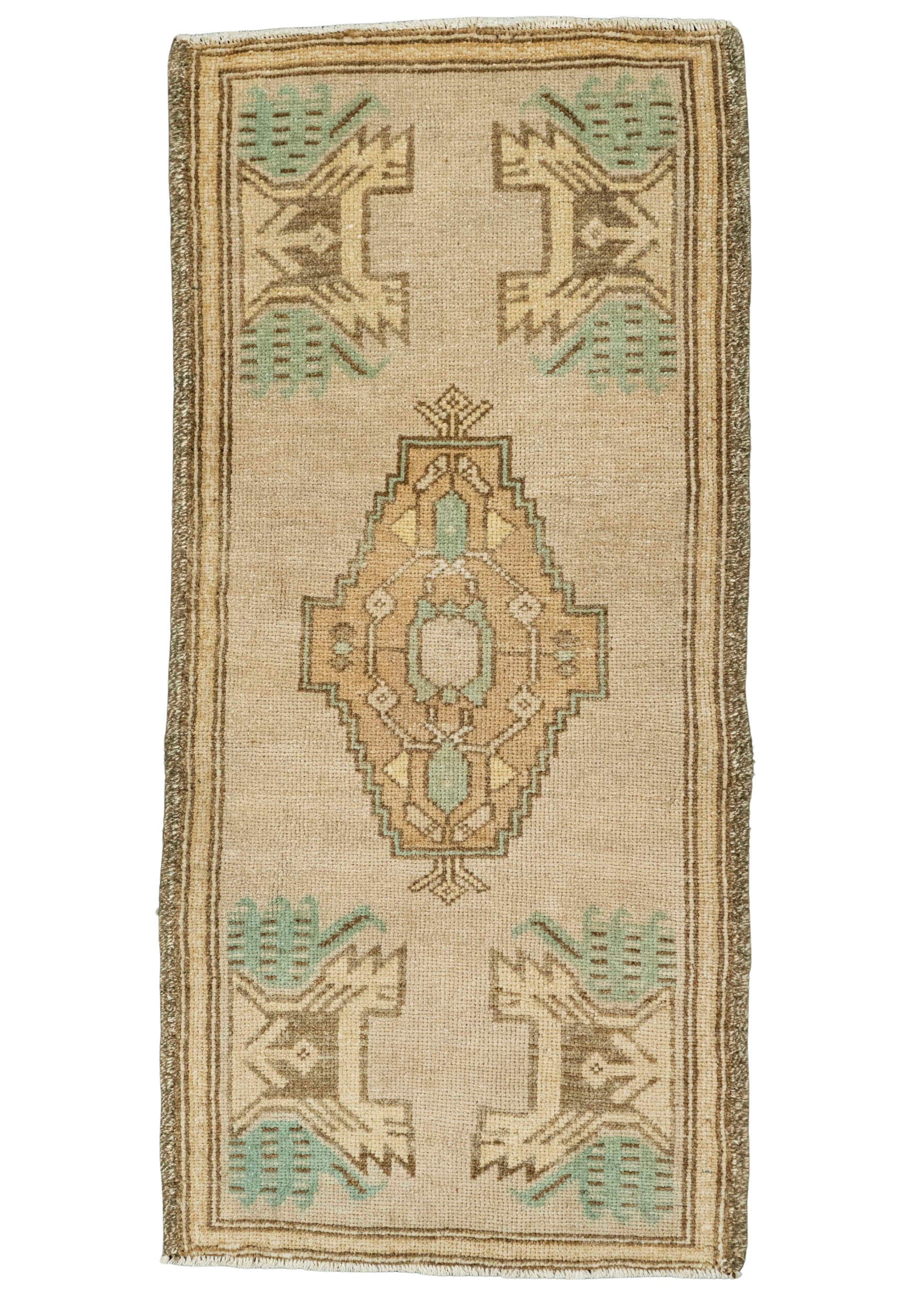 Turkish Yastik Rug  1'8" x  3'6" #22502
