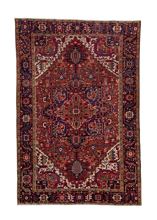 Turkish Vintage Rug 7'8" x 11'5" #17890