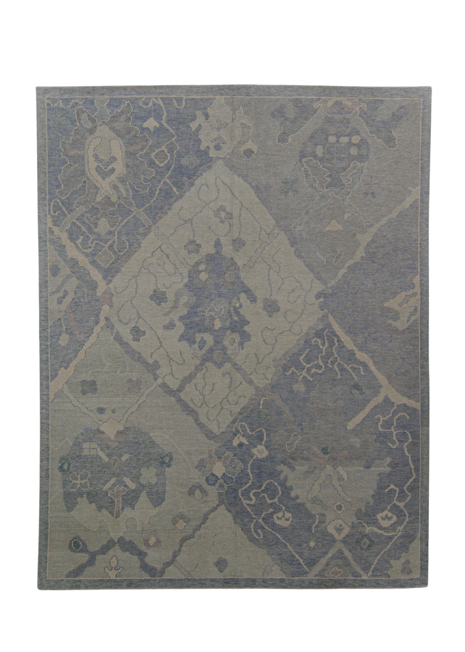 Turkish Oushak Rug 7'11" x 9'10" #12075