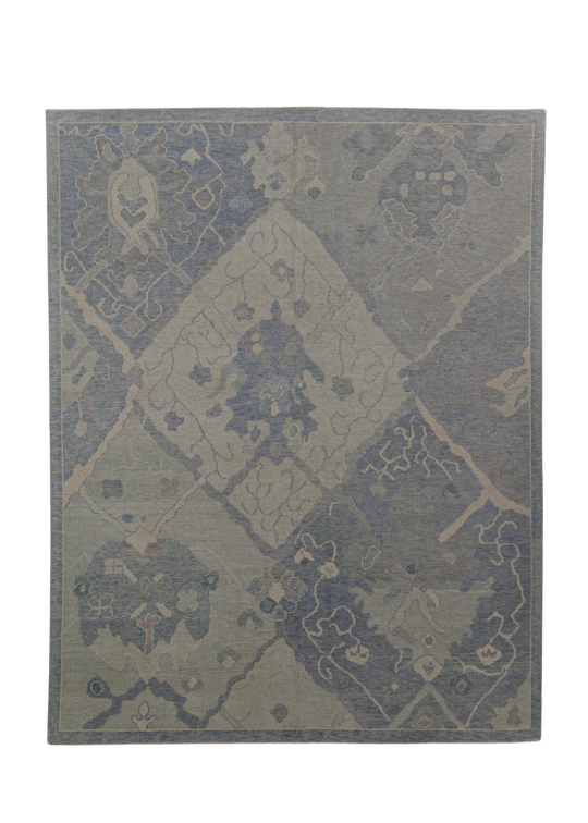 Turkish Oushak Rug 7'11" x 9'10" #12075