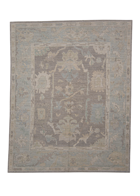 Turkish Oushak Rug 8'2" x 10'3" #11782