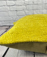 20 x 20 Hemp Pillow Turkish Cushion Natural Green Pillow Cushion Cover #6316