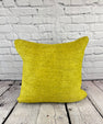 20 x 20 Hemp Pillow Turkish Cushion Natural Green Pillow Cushion Cover #6317