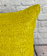 20 x 20 Hemp Pillow Turkish Cushion Natural Green Pillow Cushion Cover #6317