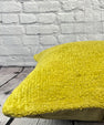 20 x 20 Hemp Pillow Turkish Cushion Natural Green Pillow Cushion Cover #6317