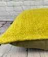 20 x 20 Hemp Pillow Turkish Cushion Natural Green Pillow Cushion Cover #6318