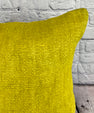 20 x 20 Hemp Pillow Turkish Cushion Natural Green Pillow Cushion Cover #6321