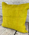 20 x 20 Hemp Pillow Turkish Cushion Natural Green Pillow Cushion Cover #6319