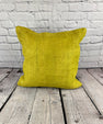 20 x 20 Hemp Pillow Turkish Cushion Natural Green Pillow Cushion Cover #6299
