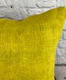 20 x 20 Hemp Pillow Turkish Cushion Natural Green Pillow Cushion Cover #6305