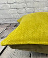 20 x 20 Hemp Pillow Turkish Cushion Natural Green Pillow Cushion Cover #6306