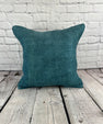 20 x 20 Hemp Pillow Turkish Cushion Natural Blue Pillow Cushion Cover #6422