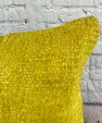 20 x 20 Hemp Pillow Turkish Cushion Natural Green Pillow Cushion Cover #6312