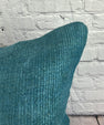 20 x 20 Hemp Pillow Turkish Cushion Natural Blue Pillow Cushion Cover #6432