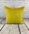 20 x 20 Hemp Pillow Turkish Cushion Natural Green Pillow Cushion Cover #6310
